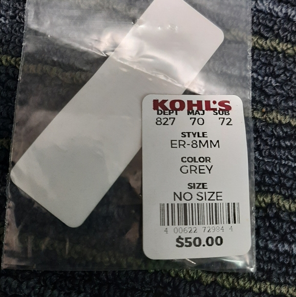 2 Sets Elegant Silver Hoop and Stud Earrings - Picture 10 of 10